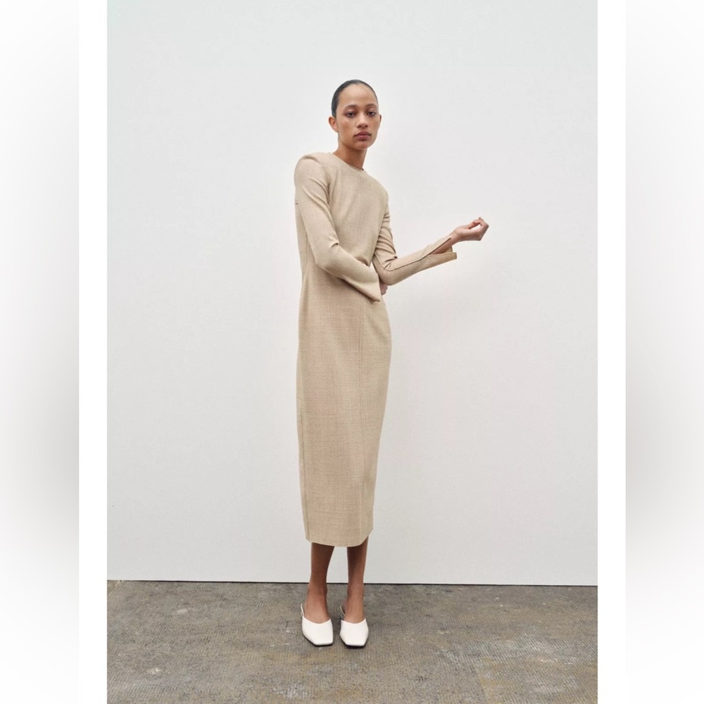 Zara Collection Wool Tube Dress - New